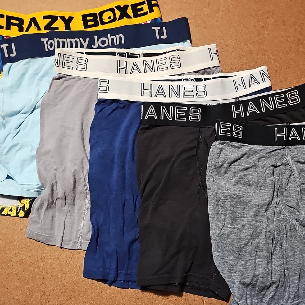 Hanes Men's Boxer Briefs Assorted Colors